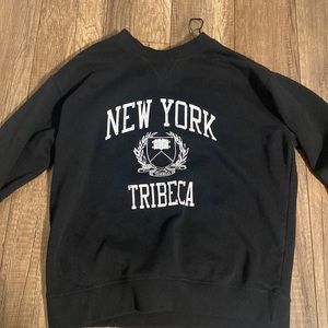hm black sweatshirt